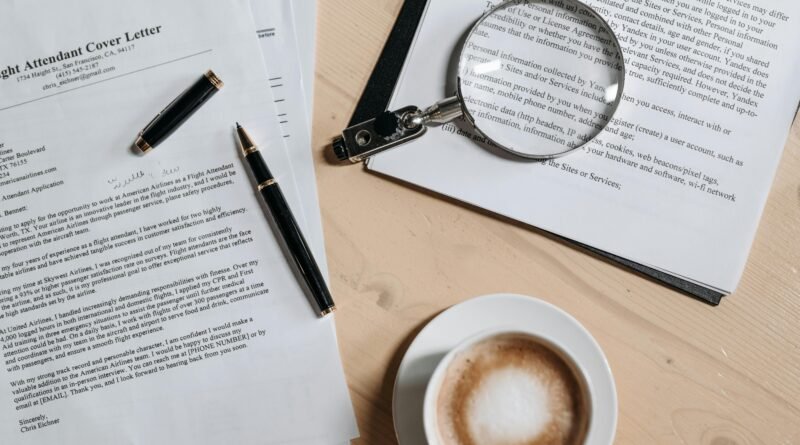 كيفية إعداد رسالة التغطية (Cover Letter)